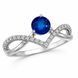 Кольцо серебряное фантазия с фианитами Silver Style 16 р. (10406.50 sku:2300103826971) 10406.50 фото 1