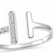 Кольцо серебряное фантазия с фианитами Silver Style 17.5 р. (11501.12 sku:2300103857951) 11501.12 фото 2