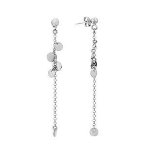 Серьги-пусеты (гвоздики) серебряные фантазия без камней Silver Style (D5138OR0031 R sku:2300101778654) D5138OR0031 R фото