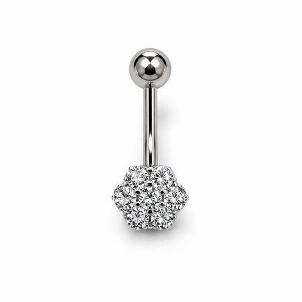 Пирсинг серебряный с фианитами Silver Style (32661.25 sku:2300104196288) 32661.25 фото