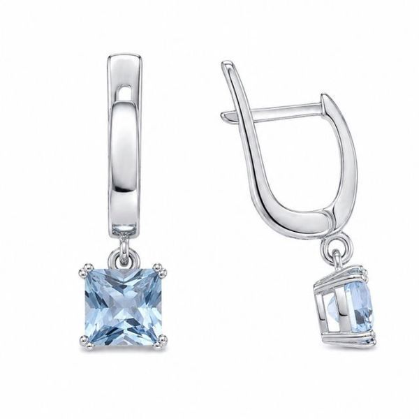 Серьги серебряные Фантазия с фианитами Silver Style (24976.55 sku:2300104293123) 24976.55 фото