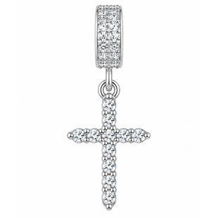 Хрестик срібний з фіанітами Silver Style (50131.17 sku:2300103969371) 50131.17 фото
