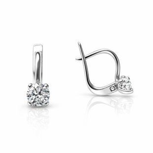 Серьги серебряные Фантазия с фианитами Silver Style (20271.40 sku:2300104050511) 20271.40 фото