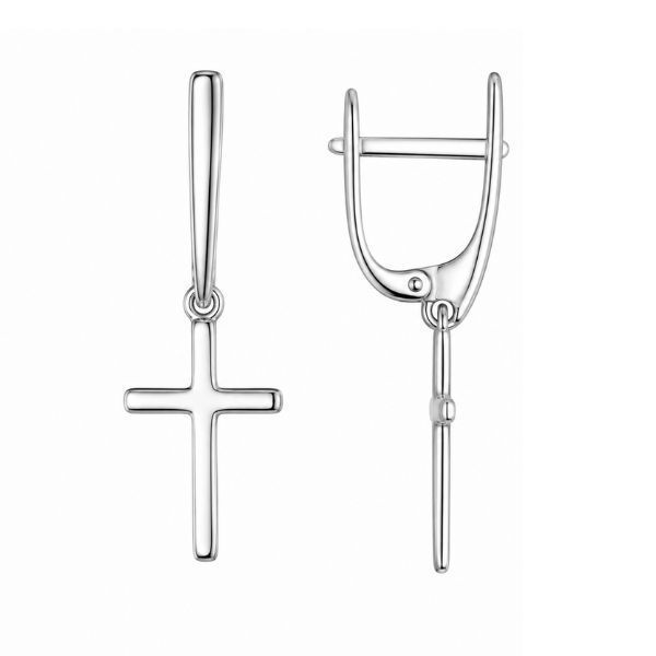 Сережки срібні фантазія без каменів Silver Style (23630.00 sku:2300103824731) 23630.00 фото