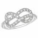 Кольцо серебряное фантазия с фианитами Silver Style 16.5 р. (10381.15 sku:2300103561490) 10381.15 фото 1