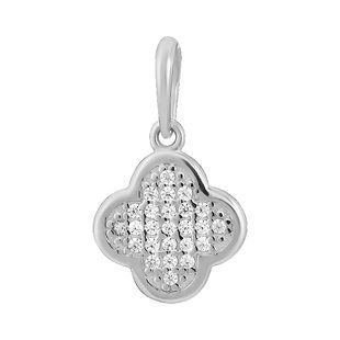 Подвес серебряный фантазия с россыпью Silver Style (41351.12 sku:2300104261474) 41351.12 фото