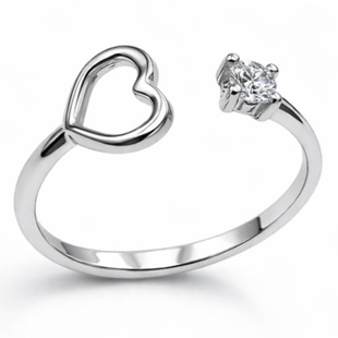Кольцо серебряное фантазия с фианитами Silver Style 17.5 р. (11631.30 sku:2300103835867) 11631.30 фото