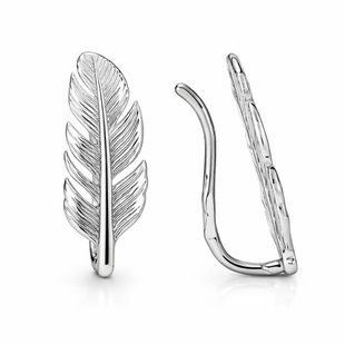Серьги-каффы серебряные Фантазия без камней Silver Style (25570.00 sku:2300104236601) 25570.00 фото