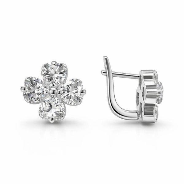 Серьги серебряные Фантазия с фианитами Silver Style (25291.55 sku:2300104237011) 25291.55 фото