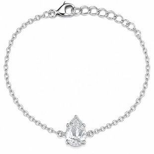 Браслет срібний фантазія з фіанітами Silver Style (80881.69 sku:2300103989430) 80881.69 фото