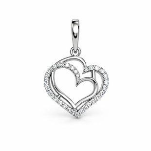 Подвес серебряный фантазия с фианитами Silver Style (413612.12 sku:2300103752133) 413612.12 фото