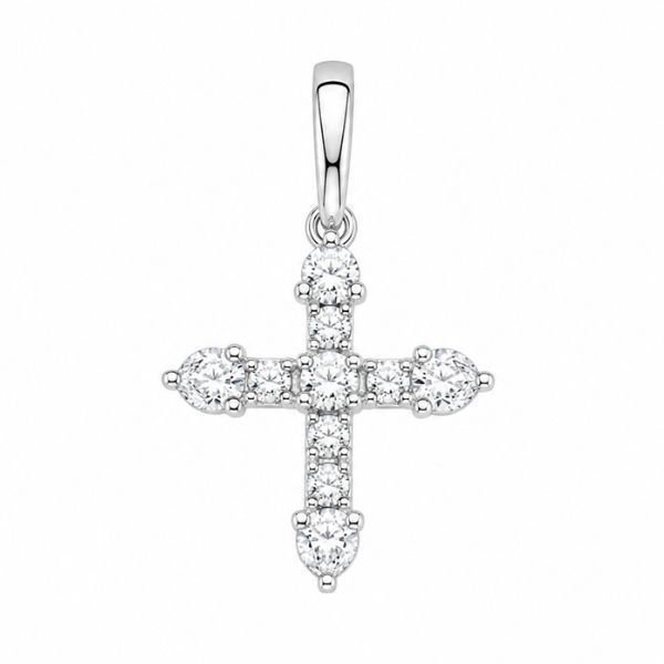 Крестик серебряный с фианитами Silver Style (42631.25 sku:2300104336998) 42631.25 фото