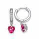 Серьги-кольца (конго) серебряные с фианитами Silver Style (249118.55 sku:2300104294106) 249118.55 фото 2