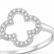 Каблучка срібна фантазія з фіанітами Silver Style 17 р. (11481.10 sku:2300103829729) 11481.10 фото 2