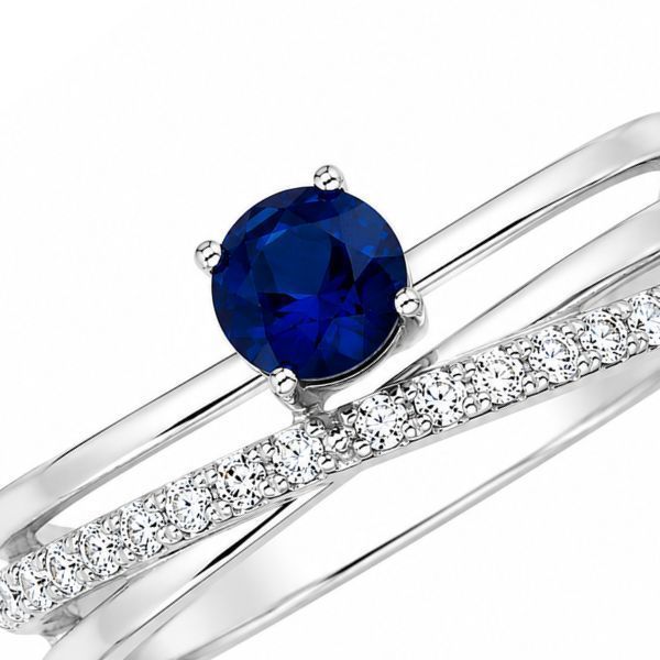 Кольцо серебряное фантазия с фианитами Silver Style 17.5 р. (10615.40 sku:2300103903016) 10615.40 фото
