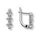 Сережки срібні Фантазія з фіанітами Silver Style (25421.30 sku:2300104168049) 25421.30 фото 2