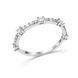 Каблучка срібна доріжка з фіанітами Silver Style 18 р. (10411.25 sku:2300102383307) 10411.25 фото 1