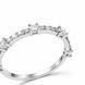Каблучка срібна доріжка з фіанітами Silver Style 18 р. (10411.25 sku:2300102383307) 10411.25 фото 3