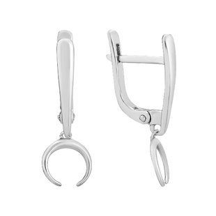 Серьги серебряные Лунница без камней Silver Style (22640.00 sku:2300104050733) 22640.00 фото