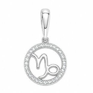 Підвіска срібна Козоріг з фіанітом Silver Style (4.10Козеріг sku:2300104360986) 4.10Козеріг фото
