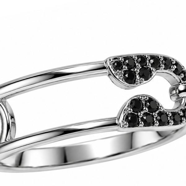 Кольцо серебряное фантазия с фианитами Silver Style 17 р. (11472.10 sku:2300103898176) 11472.10 фото