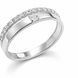 Кольцо серебряное дорожка с фианитами Silver Style 17 р. (10441.12 sku:2300102387374) 10441.12 фото 3