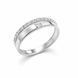 Кольцо серебряное дорожка с фианитами Silver Style 17 р. (10441.12 sku:2300102387374) 10441.12 фото 1
