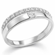 Кольцо серебряное дорожка с фианитами Silver Style 18 р. (10441.12 sku:2300103861293) 10441.12 фото 1