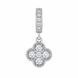 Подвес серебряный Клевер с фианитом Silver Style (50351.25 sku:2300103338962) 50351.25 фото 2