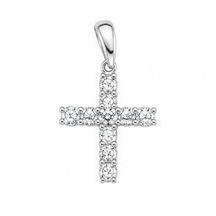 Хрестик срібний з фіанітами Silver Style (42641.30 sku:2300104348809) 42641.30 фото