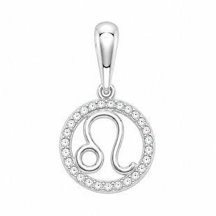Підвіска срібна Лев з фіанітами Silver Style (4.10Лев sku:2300104360375) 4.10Лев фото