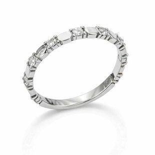 Кольцо серебряное фантазия с фианитами Silver Style 16.5 р. (10481.20 sku:2300102314523) 10481.20 фото