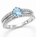Каблучка срібна фантазія з фіанітами Silver Style 17.5 р. (10666.50 sku:2300103827381) 10666.50 фото 1