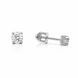 Серьги-пусеты (гвоздики) серебряные с фианитами Silver Style (31241.30 sku:2300104194765) 31241.30 фото 1