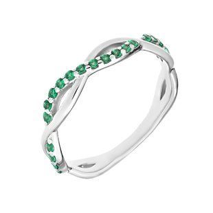 Кольцо серебряное фантазия с россыпью Silver Style 16 р. (10214.12 sku:2300103509591) 10214.12 фото