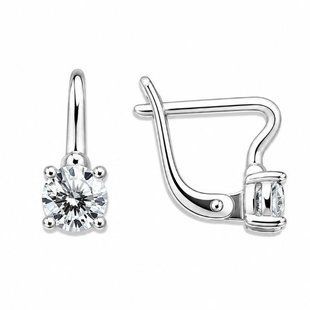 Серьги серебряные Фантазия с фианитами Silver Style (21271.40 sku:2300103253944) 21271.40 фото