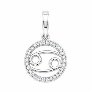 Підвіска срібна Рак з фіанітами Silver Style (4.10Рак sku:2300104360733) 4.10Рак фото