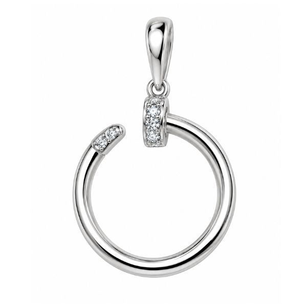 Подвес серебряный фантазия с фианитами Silver Style (42201.12 sku:2300103800810) 42201.12 фото