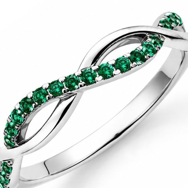 Кольцо серебряное фантазия с россыпью Silver Style 16 р. (10214.12 sku:2300103509591) 10214.12 фото