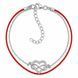 Браслет срібний Серце з фіанітами Silver Style 16-20 р. (80771.49.10 sku:2300104366117) 80771.49.10 фото 1