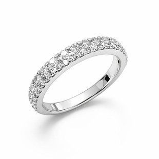 Кольцо серебряное дорожка с фианитами Silver Style 17 р. (10961.17 sku:2300103835454) 10961.17 фото