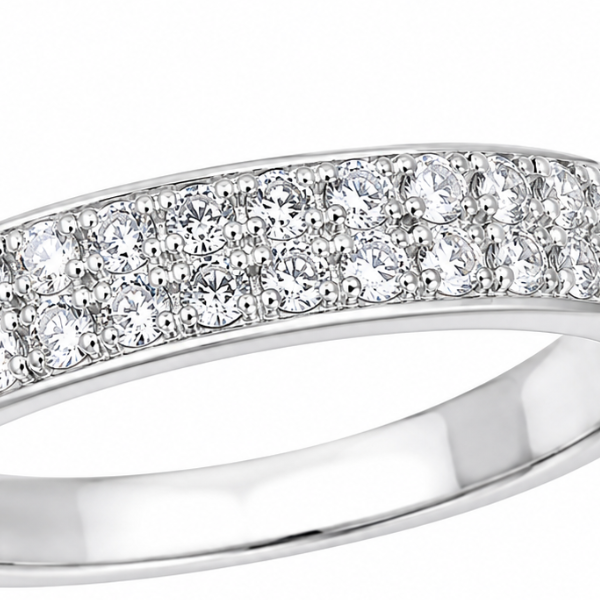 Кольцо серебряное дорожка с фианитами Silver Style 17 р. (10961.17 sku:2300103835454) 10961.17 фото