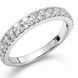Кольцо серебряное дорожка с фианитами Silver Style 20 р. (10961.17 sku:2300102574552) 10961.17 фото 3