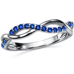 Кольцо серебряное фантазия с фианитами Silver Style 17 р. (10215.12 sku:2300103307593) 10215.12 фото