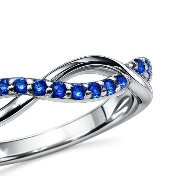 Кольцо серебряное фантазия с фианитами Silver Style 17 р. (10215.12 sku:2300103307593) 10215.12 фото