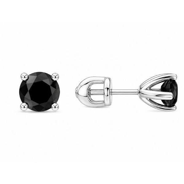 Серьги-пусеты (гвоздики) серебряные с фианитами Silver Style (30122.40 sku:2300104321703) 30122.40 фото