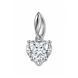 Подвес серебряный Сердце с фианитом Silver Style (42291.66 sku:2300104261788) 42291.66 фото 2