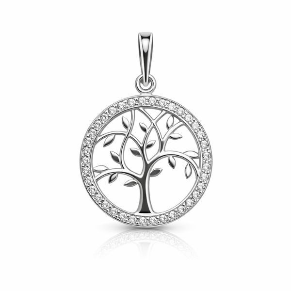 Підвіска срібна фантазія з розсипом Silver Style (42031.12 sku:2300104157029) 42031.12 фото