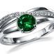 Кольцо серебряное фантазия с фианитами Silver Style 16 р. (10634.50 sku:2300102784081) 10634.50 фото 3