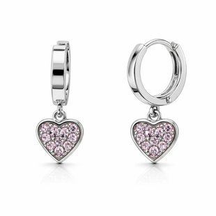 Серьги серебряные Сердце с фианитами Silver Style (212112.15 sku:2300104083502) 212112.15 фото